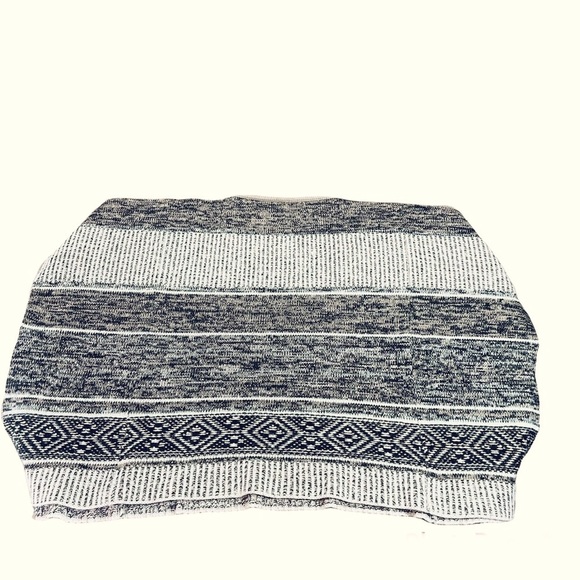 GAP One Size Multi Stripe Poncho - Picture 11 of 14